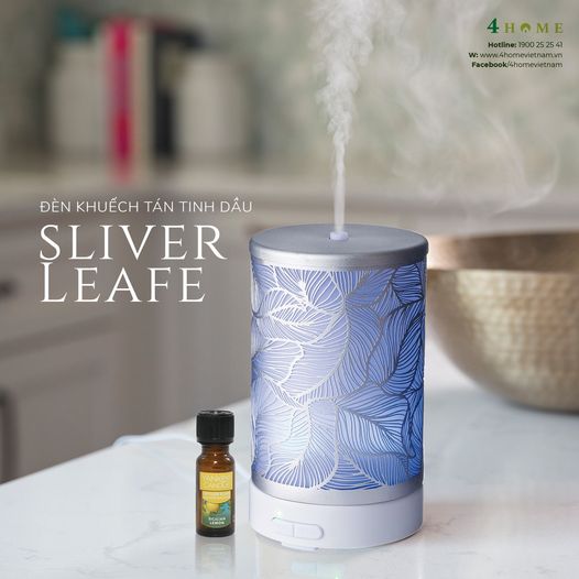 ĐÈN KHUẾCH TÁN TINH DẦU SILVER LEAF