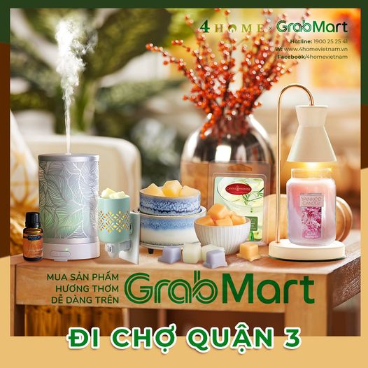 💥SẢN PHẨM 4HOME ĐÃ CÓ MẶT TRÊN GRABMART💥