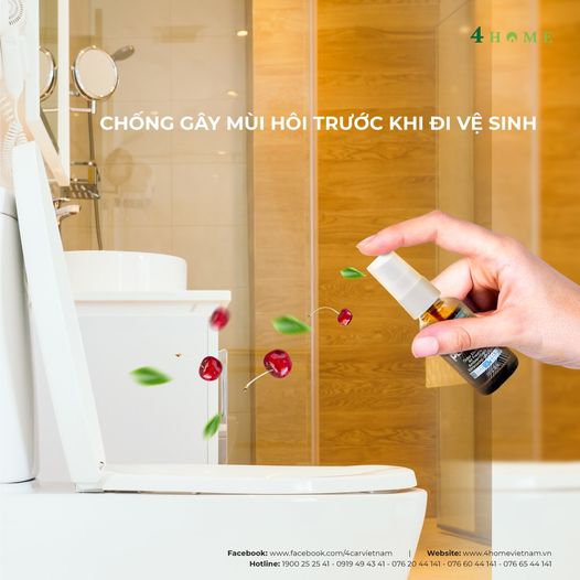 KHÔNG GIAN SẠCH cùng TINH DẦU KHUẾCH TÁN 4HOME