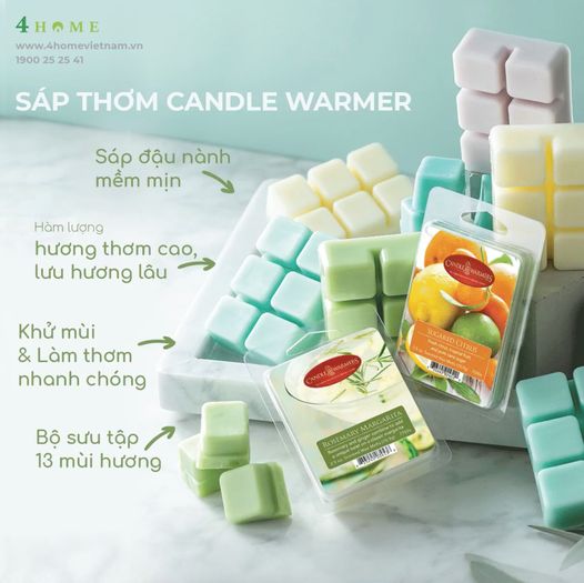 ✨KHỬ MÙI VÀ LÀM THƠM NHÀ HIỆU QUẢ VỚI SÁP THƠM CANDLE WARMER✨ ✨KHỬ MÙI VÀ LÀM THƠM NHÀ HIỆU QUẢ VỚI SÁP THƠM CANDLE WARMER✨