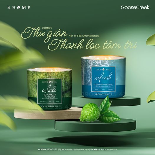 Combo thư giãn, thanh lọc tâm trí