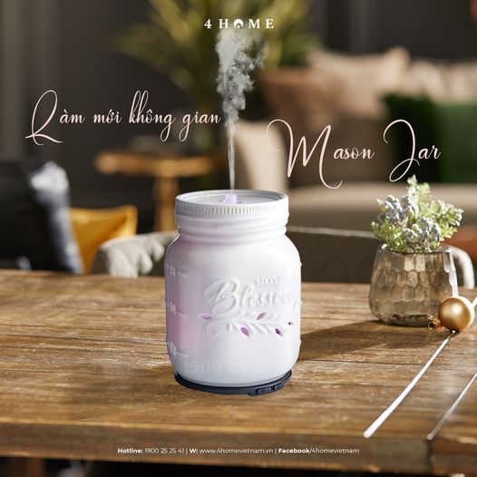 Cùng Mason Jar làm mới không gian sống của bạn Cùng Mason Jar làm mới không gian sống của bạn