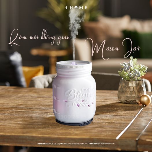 Cùng Mason Jar làm mới không gian sống của bạn