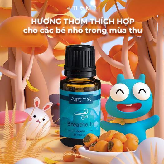 Hương thơm thích hợp cho bé nhỏ trong mùa thu Hương thơm thích hợp cho bé nhỏ trong mùa thu