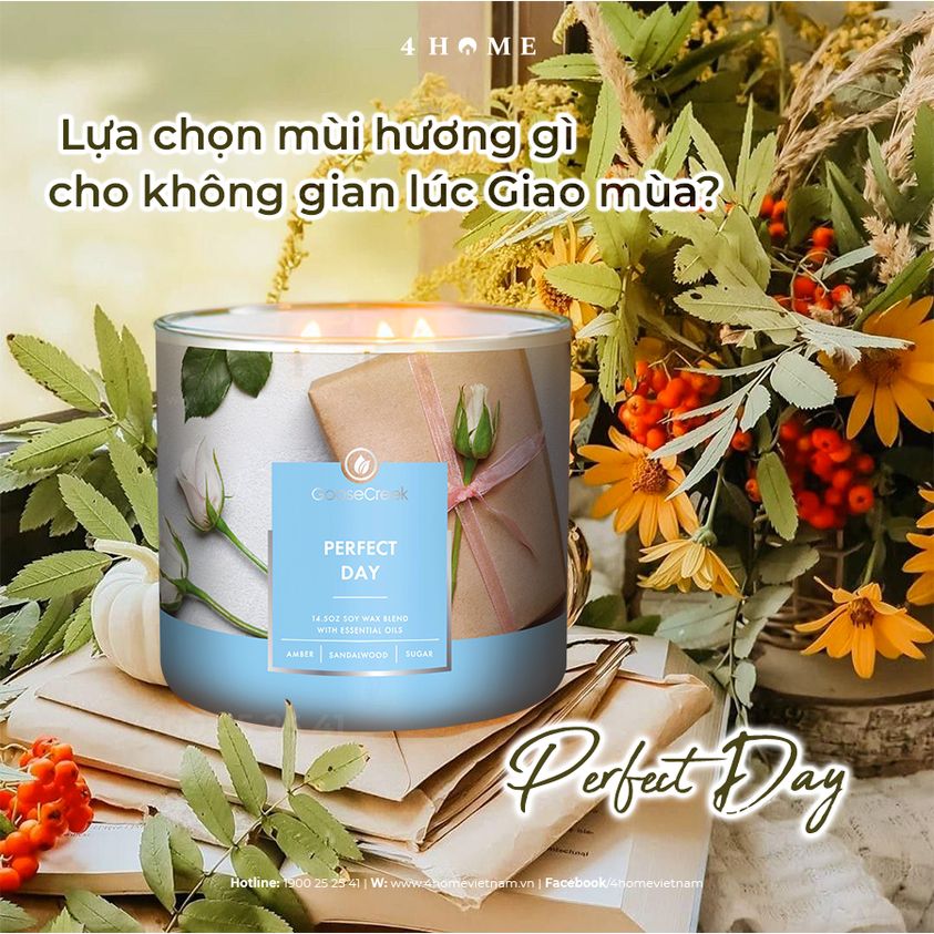 Lựa chọn mùi hương gì cho không gian lúc giao mùa?