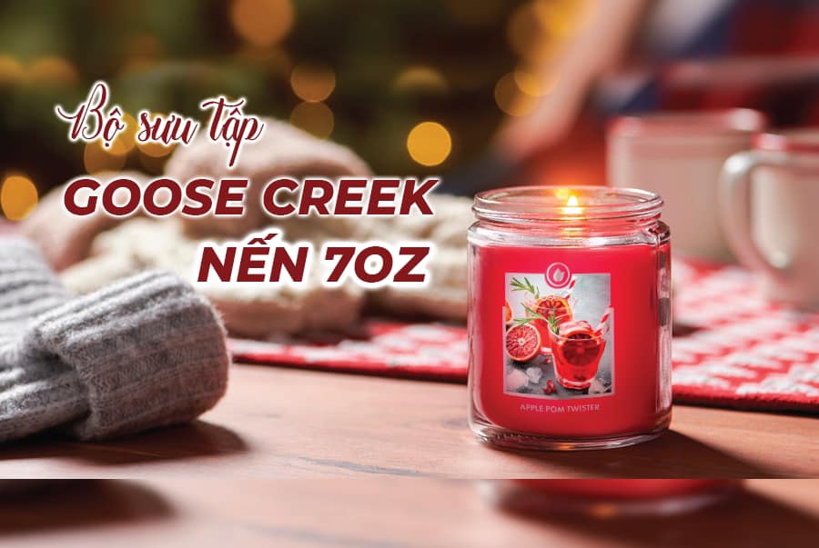 BỘ SƯU TẬP NẾN LY GOOSE CREEK BỘ SƯU TẬP NẾN LY GOOSE CREEK