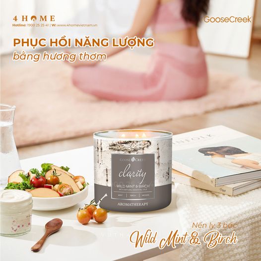 PHỤC HỒI NĂNG LƯỢNG BẰNG HƯƠNG THƠM