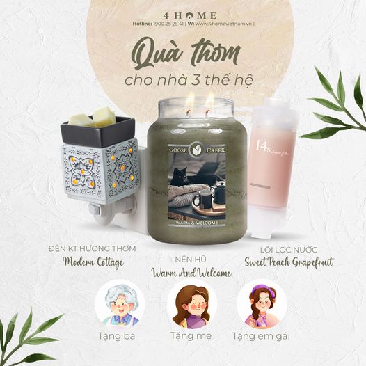 Qùa thơm cho nhà 3 thế hệ ( tặng bà, tặng mẹ, tặng em gái) Qùa thơm cho nhà 3 thế hệ ( tặng bà, tặng mẹ, tặng em gái)