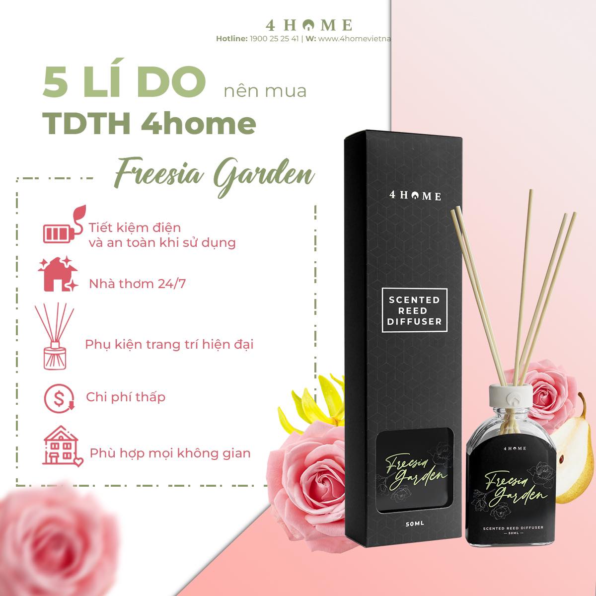 5 lý do nên mua tinh dầu tán hương 4Home 5 lý do nên mua tinh dầu tán hương 4Home