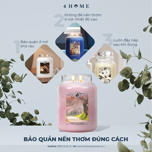 Bảo quản nến thơm đúng cách. Bạn đã biết chưa? Bảo quản nến thơm đúng cách. Bạn đã biết chưa?