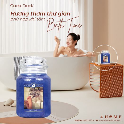 Hương thư giãn phù hợp khi tắm Hương thư giãn phù hợp khi tắm