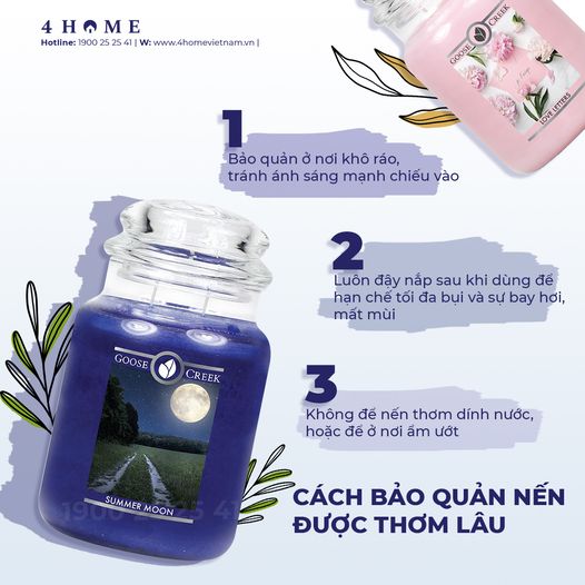 Cách bảo quản nến được thơm lâu