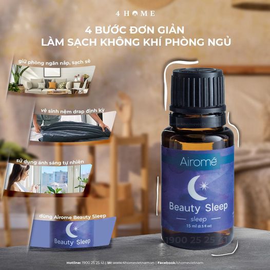 4 bước đơn giản làm sạch không khí phòng ngủ