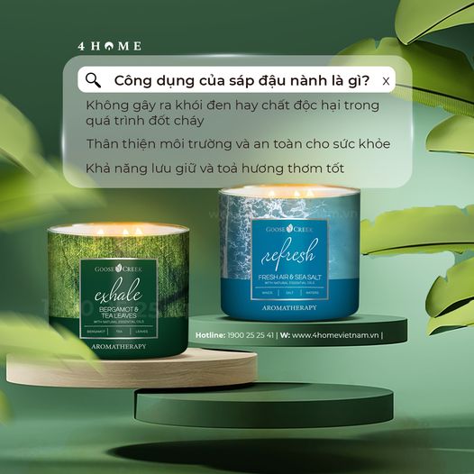CÔNG DỤNG CỦA SÁP ĐẬU NÀNH LÀ GÌ ? CÔNG DỤNG CỦA SÁP ĐẬU NÀNH LÀ GÌ ?