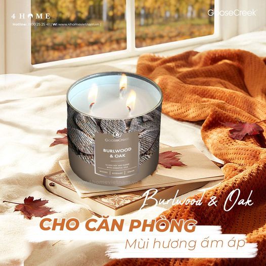 Một mùi hương ấm áp sẽ biến căn phòng của bạn trở nên tươi mới và có sức sống hơn đấy! Một mùi hương ấm áp sẽ biến căn phòng của bạn trở nên tươi mới và có sức sống hơn đấy!