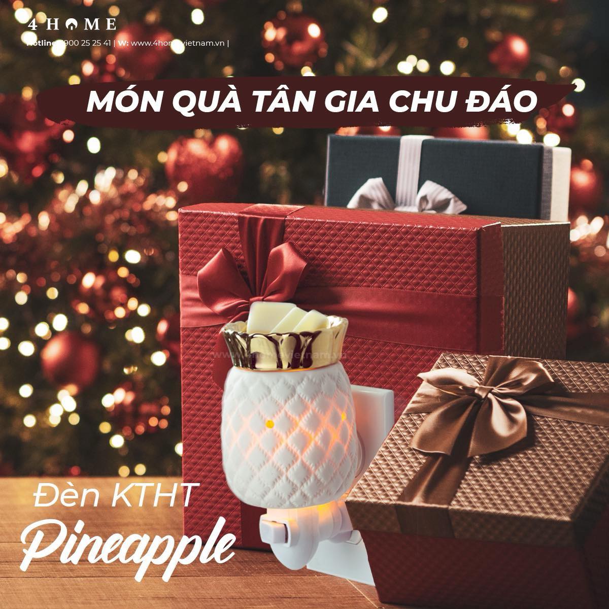 ĐÈN KHUẾCH TÁN HƯƠNG THƠM PINEAPPLE ĐÈN KHUẾCH TÁN HƯƠNG THƠM PINEAPPLE