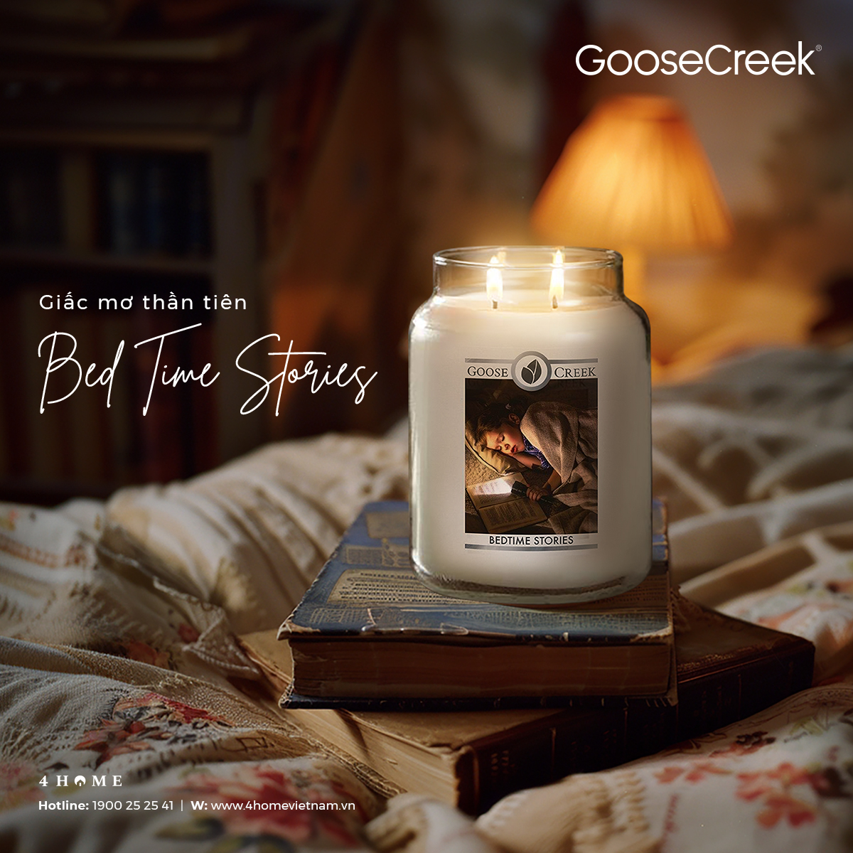 BED TIME STORIES - HƯƠNG THƠM NÂNG GIẤC NGỦ NGON BED TIME STORIES - HƯƠNG THƠM NÂNG GIẤC NGỦ NGON