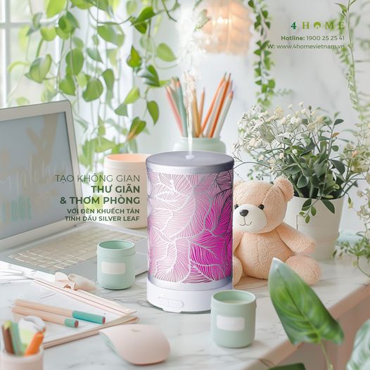 Đèn khuếch tán tinh dầu Silver Leaf. Đèn khuếch tán tinh dầu Silver Leaf.