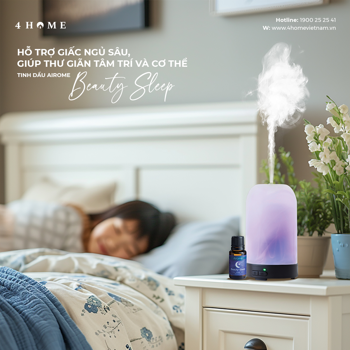 Tinh dầu Airomé Beauty Sleep Tinh dầu Airomé Beauty Sleep