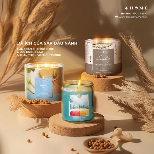 Khám Phá Lợi Ích Vượt Trội Của Nến Sáp Đậu Nành Khám Phá Lợi Ích Vượt Trội Của Nến Sáp Đậu Nành