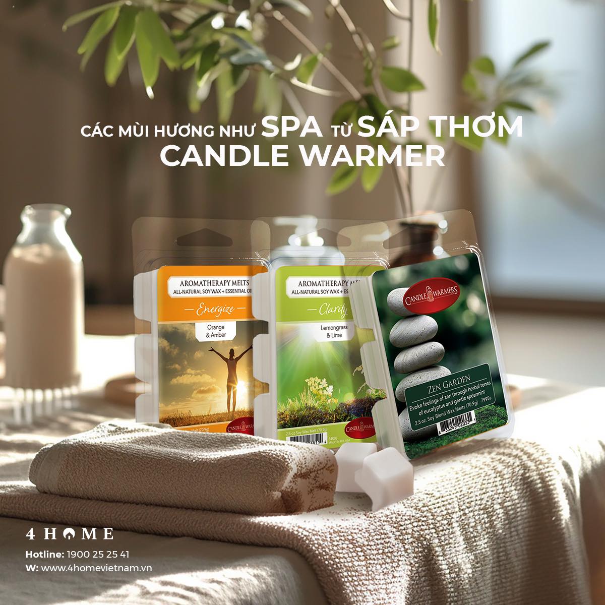 Sáp thơm Candle Warmer Sáp thơm Candle Warmer