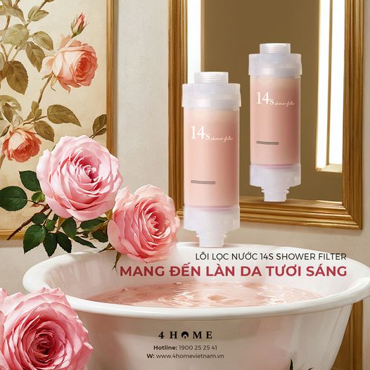 Lõi Lọc Nước 14s Shower Filter - Mang Đến Làn Da Tươi Sáng Lõi Lọc Nước 14s Shower Filter - Mang Đến Làn Da Tươi Sáng