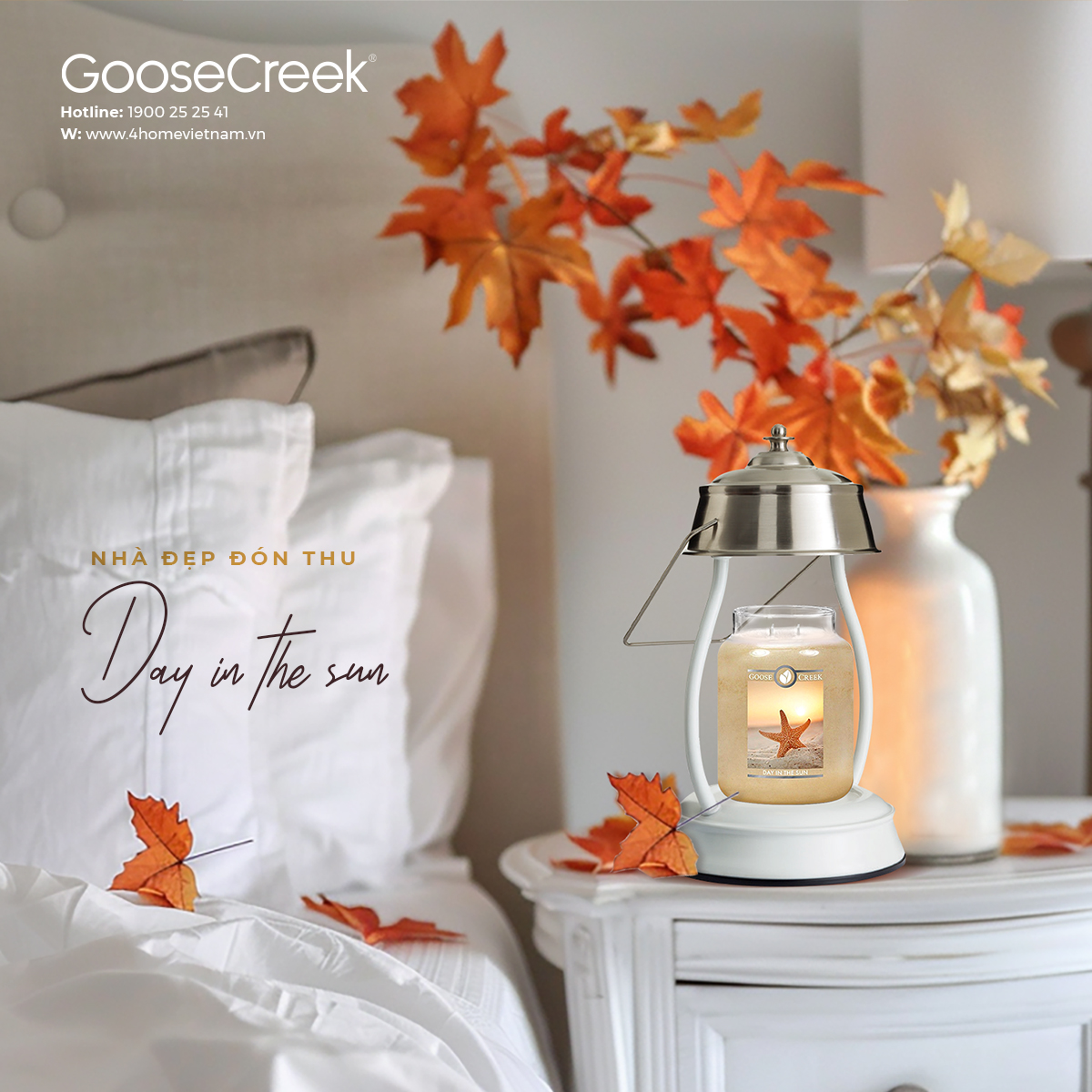 DECOR PHÒNG NGỦ NHẸ NHÀNG SẮC THU DECOR PHÒNG NGỦ NHẸ NHÀNG SẮC THU