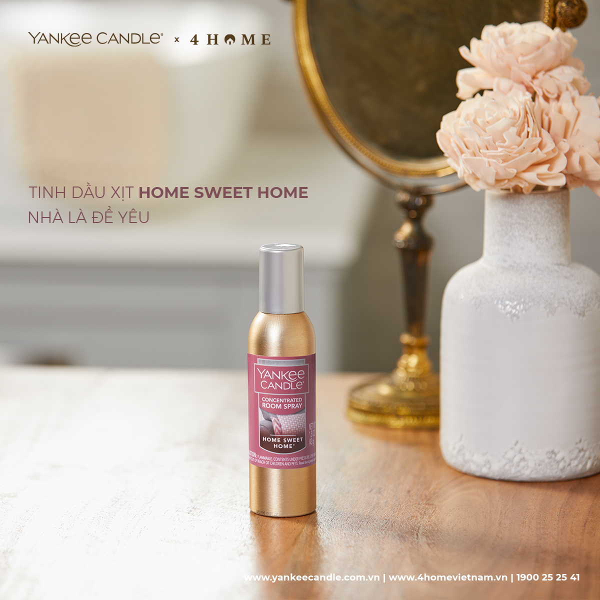 TINH DẦU XỊT HOME SWEET HOME - VỊ NGỌT NGÀO NƠI MÁI ẤM TINH DẦU XỊT HOME SWEET HOME - VỊ NGỌT NGÀO NƠI MÁI ẤM