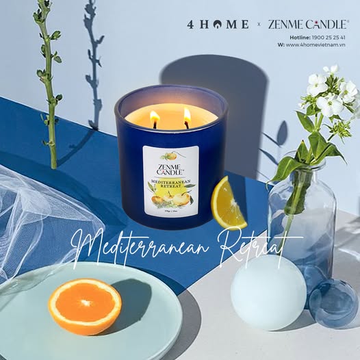 [NẾN THƠM ZENME] - MEDITERRANEAN RETREAT - MIỀN BIỂN THANH BÌNH