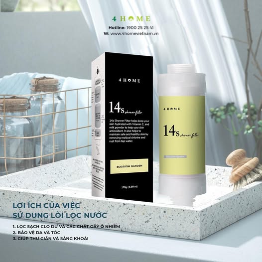 3 LỢI ÍCH CỦA LÕI LỌC NƯỚC 14S SHOWER FILTER 3 LỢI ÍCH CỦA LÕI LỌC NƯỚC 14S SHOWER FILTER