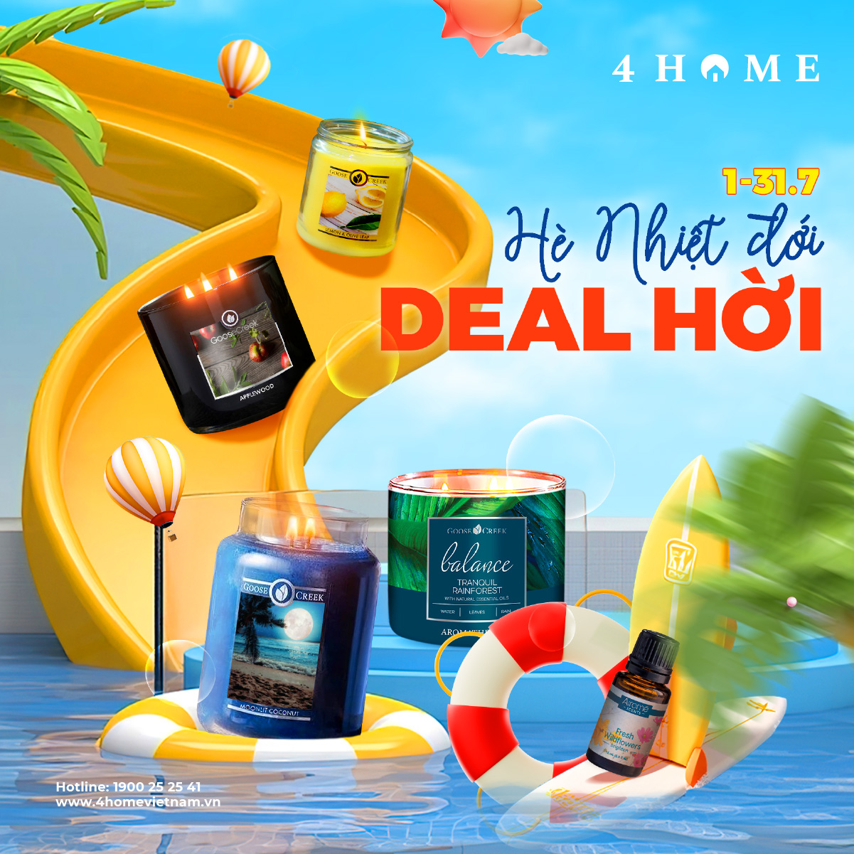 HÈ NHIỆT ĐỚI, SĂN DEAL HỜI HÈ NHIỆT ĐỚI, SĂN DEAL HỜI