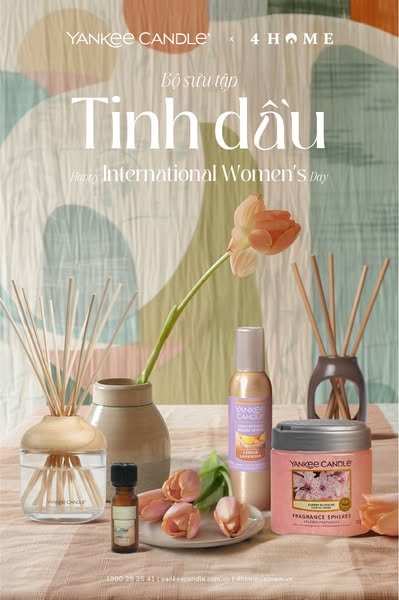 BST TINH DẦU YANKEE - LÀM THƠM AN TOÀN CHO KHÔNG GIAN SỐNG BST TINH DẦU YANKEE - LÀM THƠM AN TOÀN CHO KHÔNG GIAN SỐNG