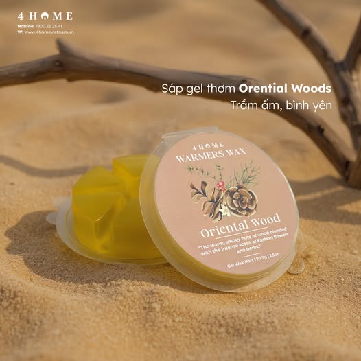 SÁP GEL THƠM ORENTIAL WOODS - HƯƠNG GỖ TRẦM ẤM, BÌNH YÊN SÁP GEL THƠM ORENTIAL WOODS - HƯƠNG GỖ TRẦM ẤM, BÌNH YÊN