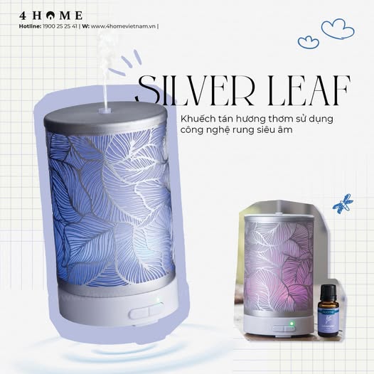 SILVER LEAF – Máy khuếch tán hương thơm công nghệ siêu âm