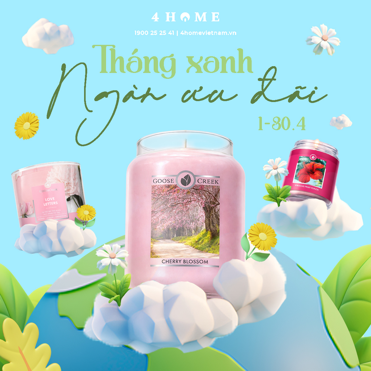 THÁNG XANH – NGÀN ƯU ĐÃI