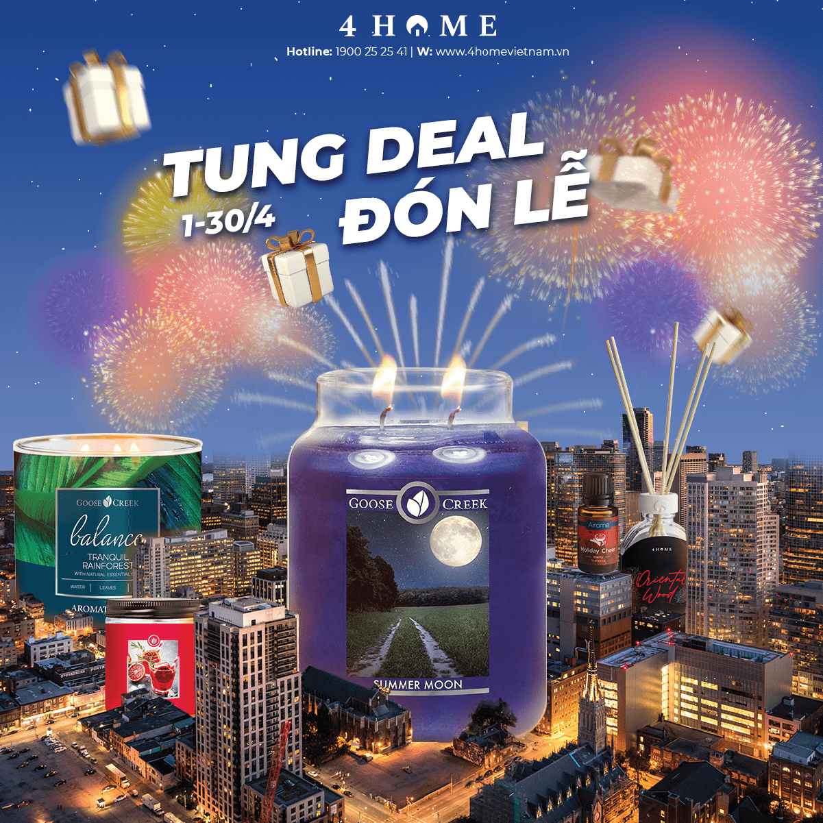 TUNG DEAL ĐÓN LỄ 30/4, 1/5