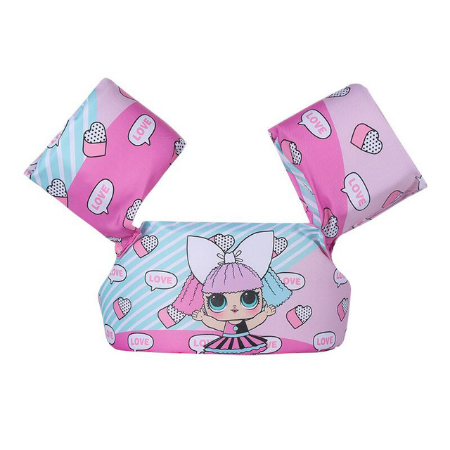 Phao ngực vòng tay trợ nổi không cần bơm cho bé tập bơi