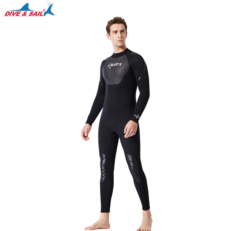 Đồ bơi lặn giữ nhiệt người lớn Dive and Sail cho Nam Nữ chất liệu cao su dày 3mm giữ ấm