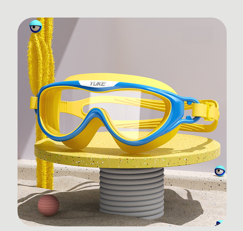 Kính bơi Yuke góc nhìn rộng chống mờ YJ2080