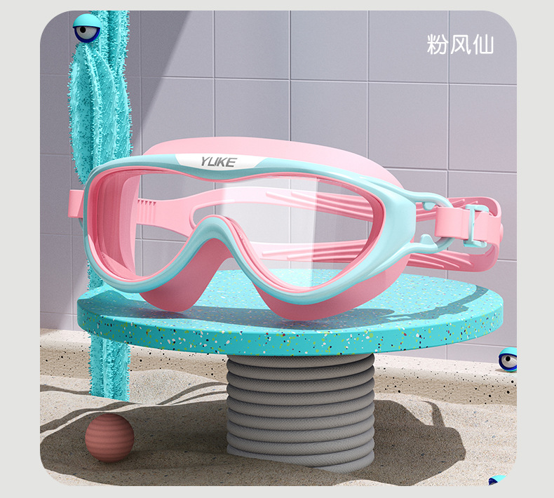 Kính bơi Yuke góc nhìn rộng chống mờ YJ2080