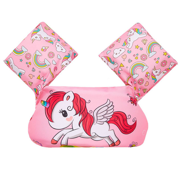 Phao ngực vòng tay trợ nổi không cần bơm cho bé tập bơi