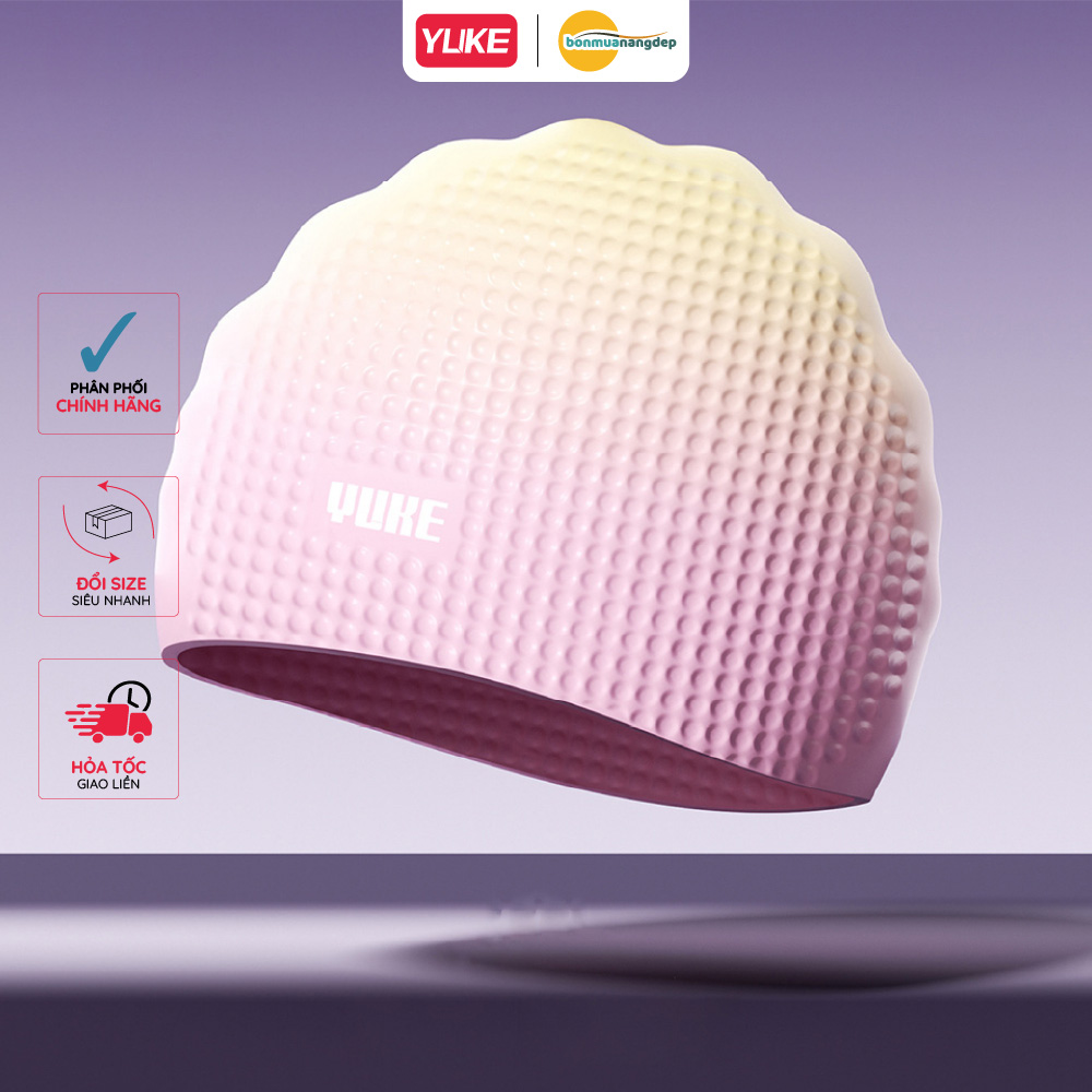 Nón bơi silicon chống nước nam nữ YUKE thiết kế mới 2026