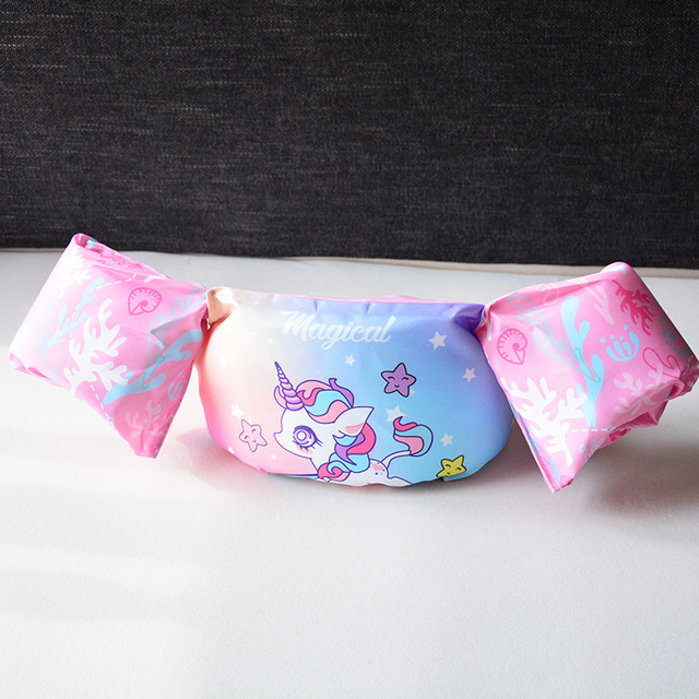 Phao ngực vòng tay trợ nổi không cần bơm cho bé tập bơi