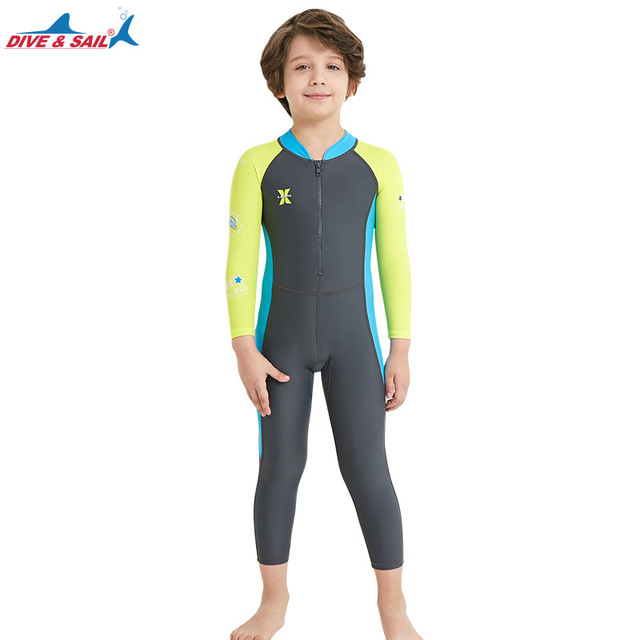 Đồ bơi bé gái bé trai Dive & Sail size 12-30kg chất liệu vải (mỏng) chống nắng ngăn tia UV