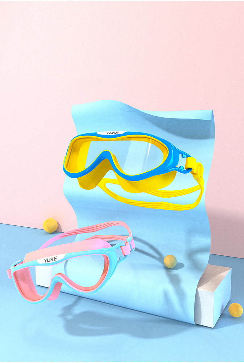 Kính bơi Yuke góc nhìn rộng chống mờ YJ2080