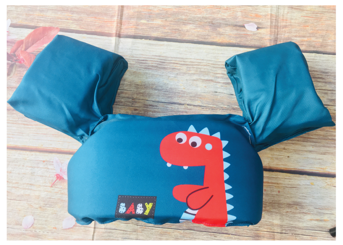 Phao ngực vòng tay trợ nổi không cần bơm cho bé tập bơi