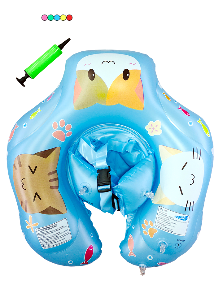 Phao bơi chống lật họa tiết mèo