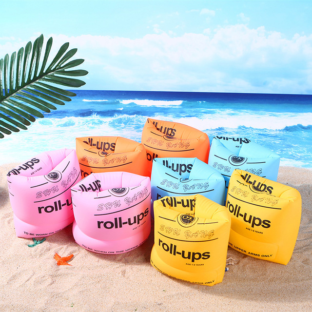 Phao xỏ tay cho bé yêu trơn dạng tròn