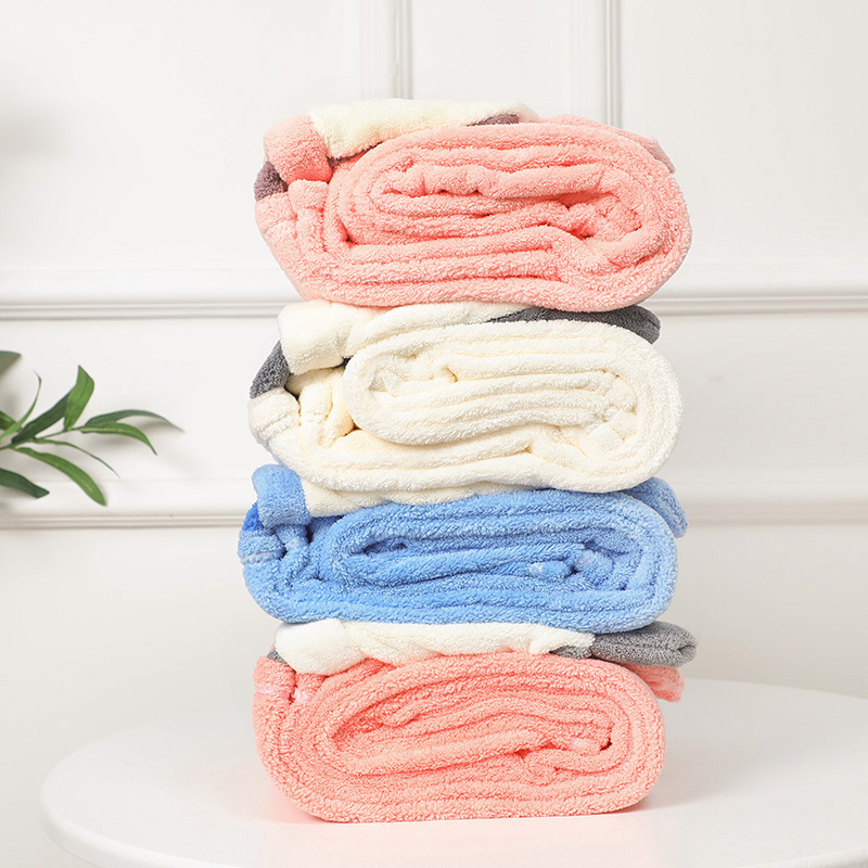 Khăn choàng tắm đi biển, đi bơi chống lạnh cho bé khi lên bờ kích thước 70*140cm