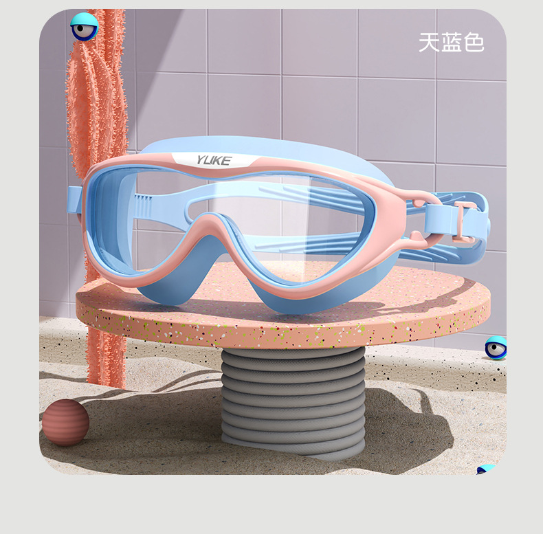 Kính bơi Yuke góc nhìn rộng chống mờ YJ2080